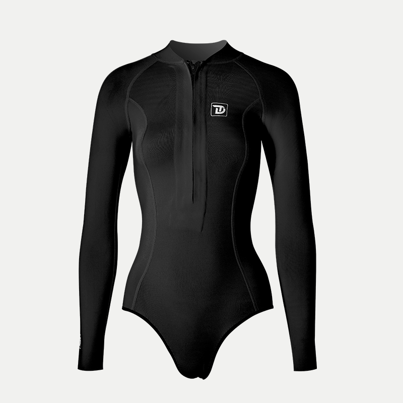 TRUDIVE Super Elastic Zipper spring wetsuit Cut Bikini