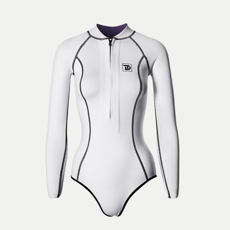 TRUDIVE Super Elastic Zipper spring wetsuit Cut Bikini