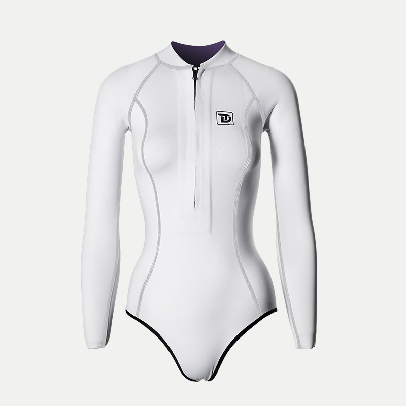 TRUDIVE Super Elastic Zipper spring wetsuit Cut Bikini