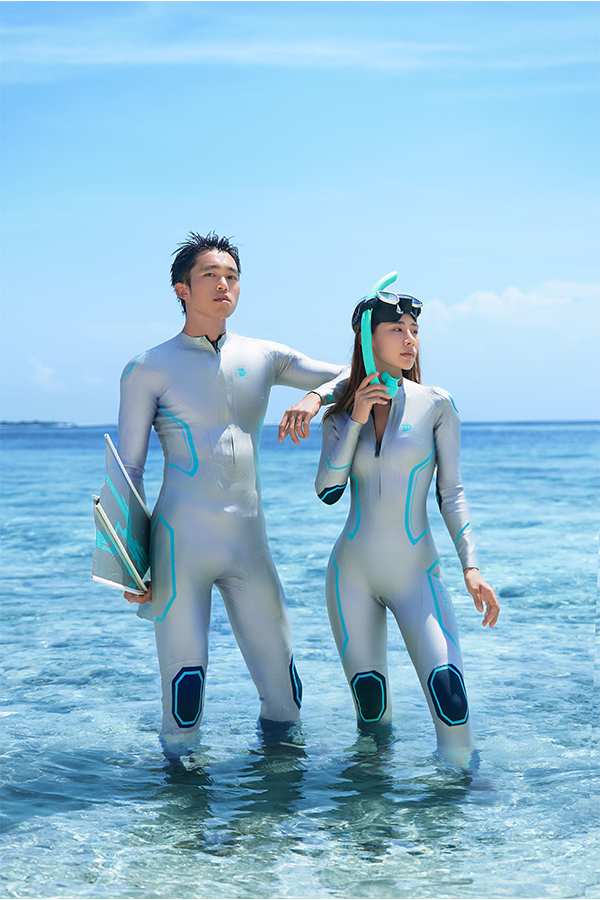 Armor Series: One-piece Long-Sleeved Set