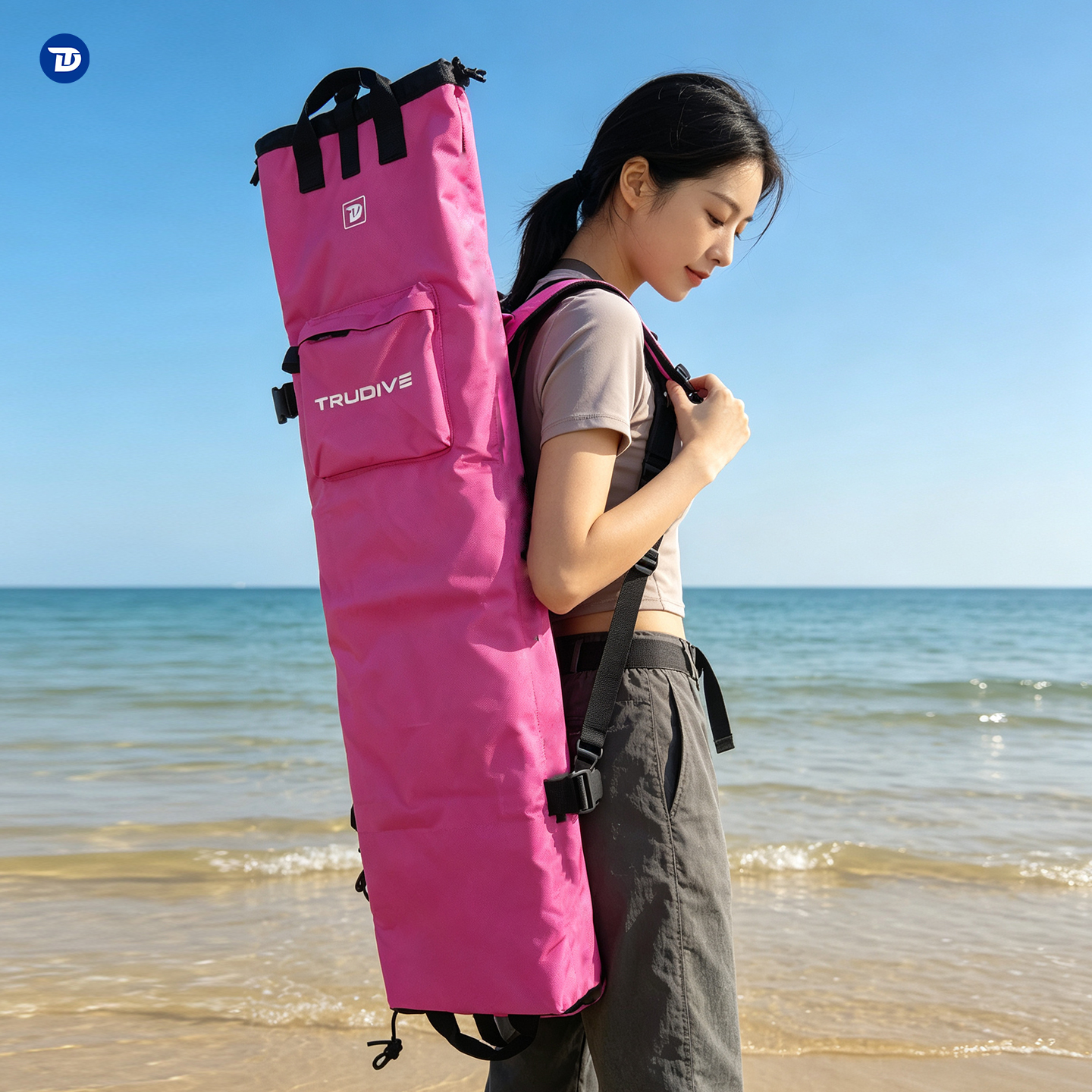 Free diving wetsuit bag