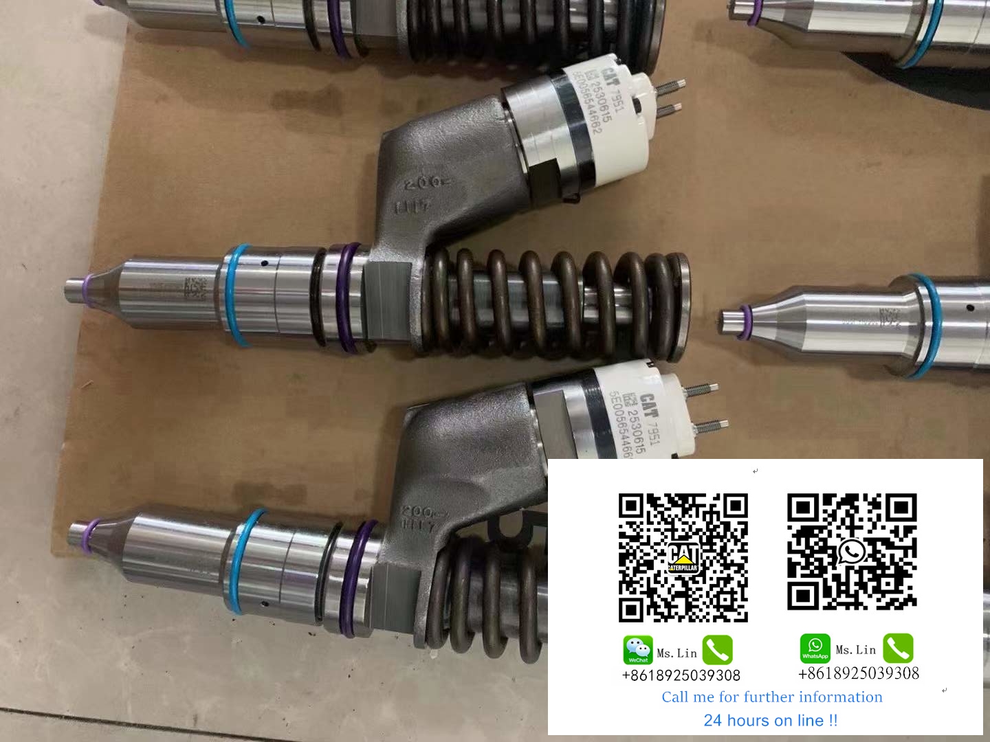 Nozzle 4S Fuel Injector P215 Diesel Engine C4.4DE110E Injectors Seal 320D Spare Parts Set