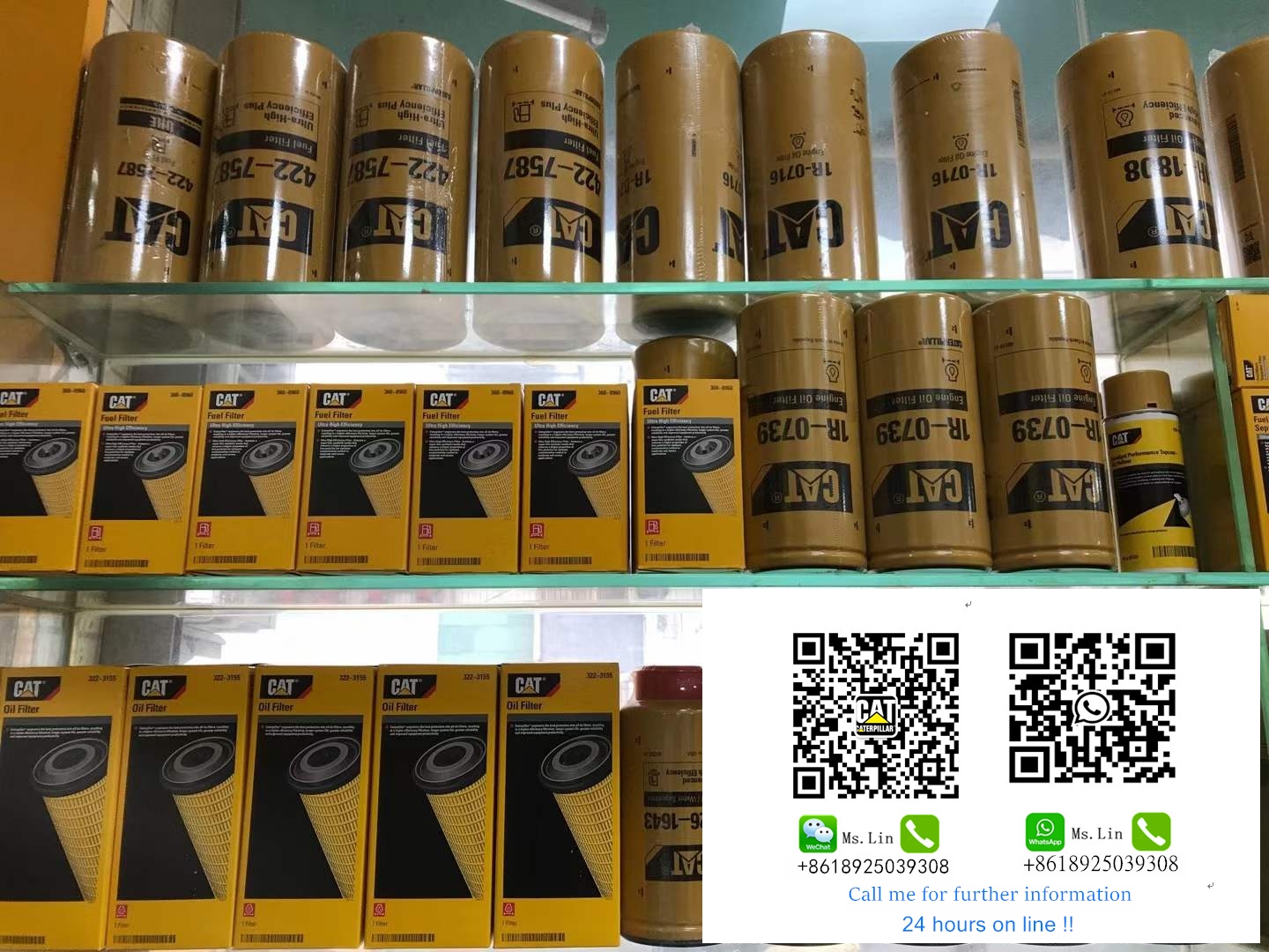 Hydraulic Oil Filter 3176 Fuel Filter 3176B Air Filter 3176C Mesh Filter 3181 Oil Filter