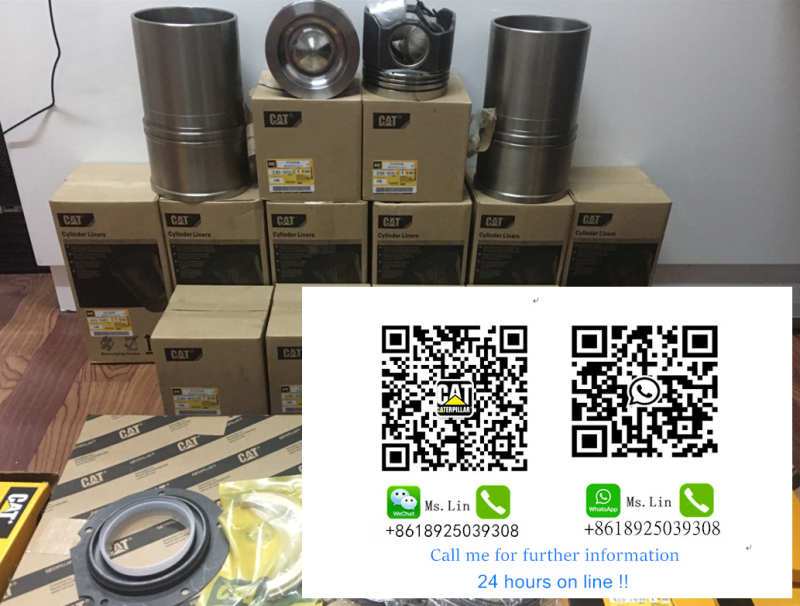 8B0375 Engine 8B-0375 Sleves 1070471 Sets 107-0471 Piston 1282962 Cylinder Liner 128-2962