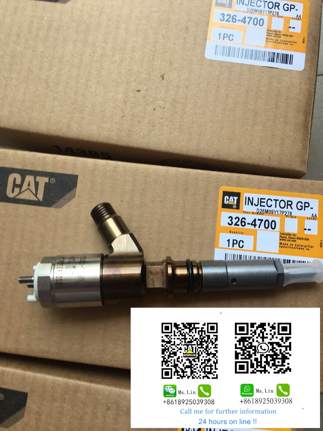 Fuel Injector C-18 Diesel Engine Injectors Seal C30 Spare Parts Set C32 Nozzle