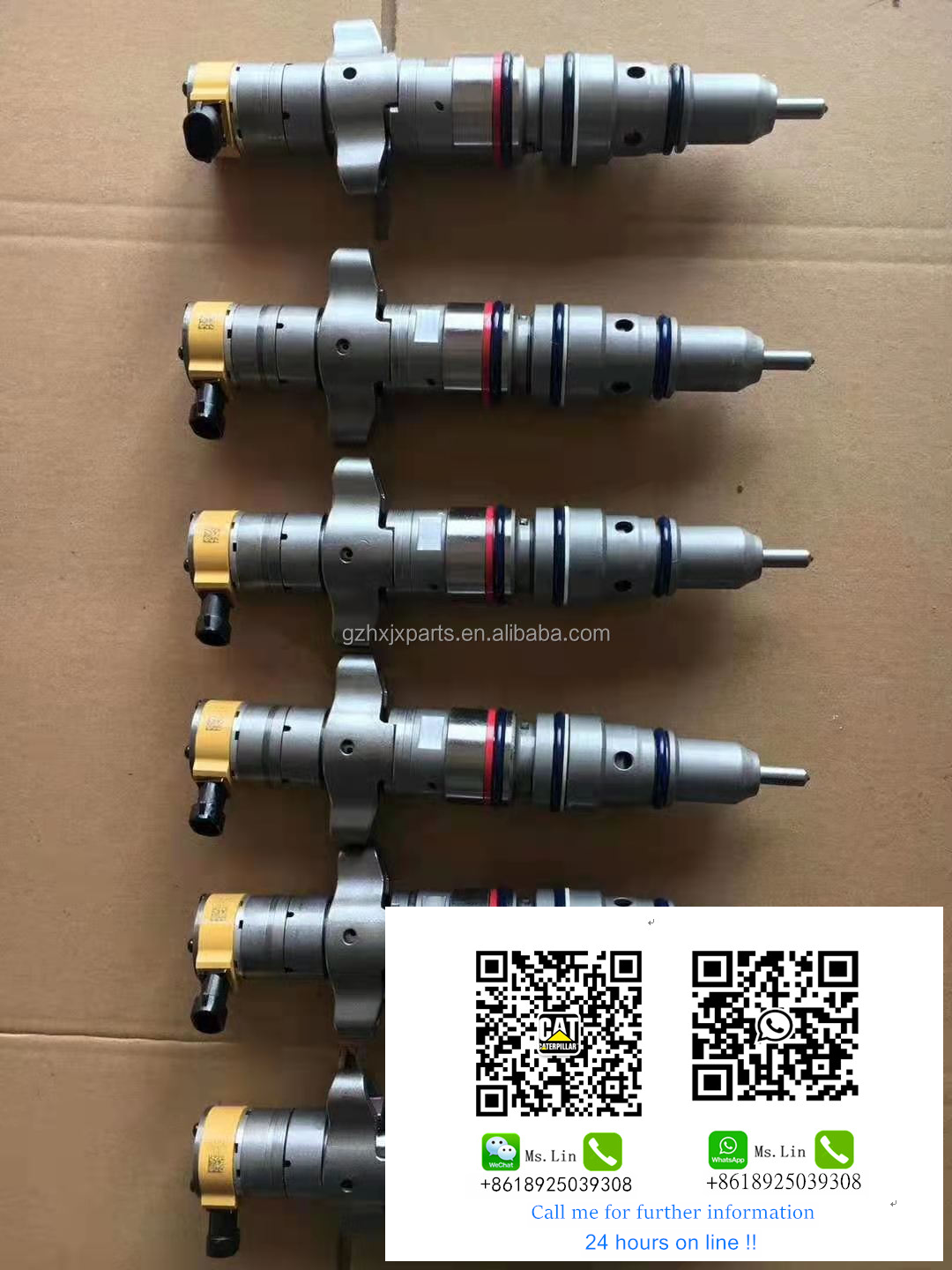 Diesel Engine C8.7 Spare Parts Set C9 Nozzle C-9 Fuel Injector C9.2 Injectors Seal