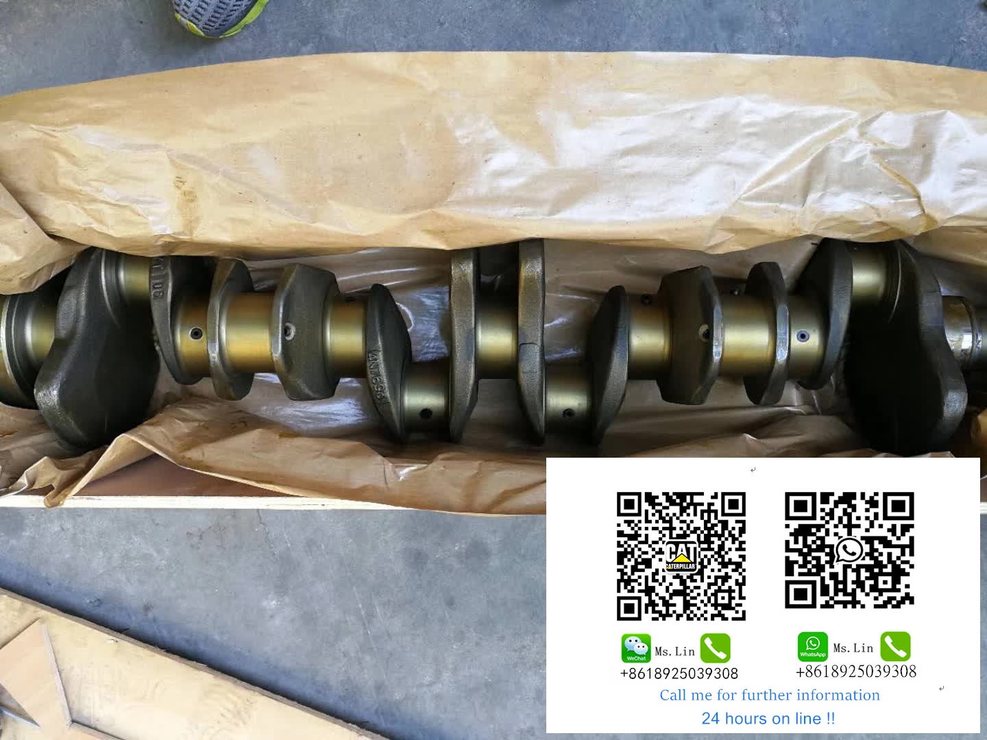 6D110 6D114 6D125 6D14 6D16 6D17 The crankshaft