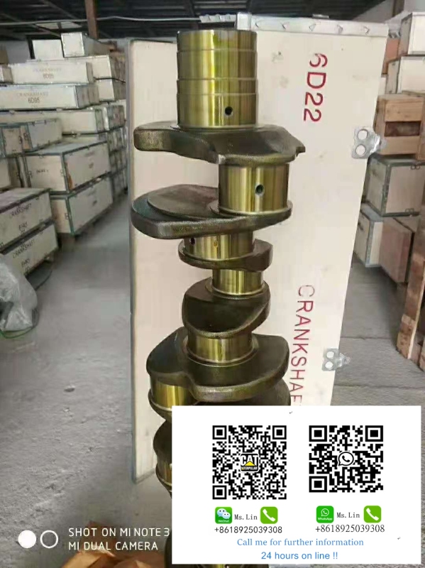 #6D22 Crankshaft#Engine Parts# Overhaul Parts#Connecting Rod Shaft