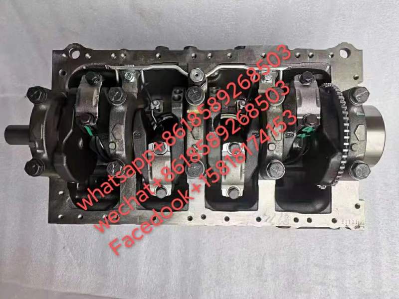 ISF3.8 long cylinder block K-KCAUISF3.8SBA easy to overhaul suitable for Cummins ISF 3.8 engine Drivers accessories