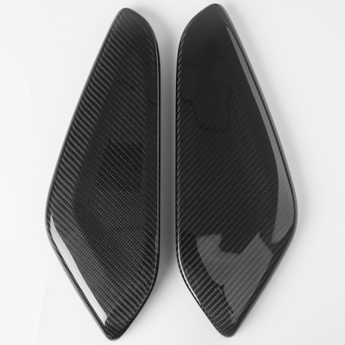 SAPart Automotive Interior Trim Carbon Fiber Center Console Knee Pad Covers