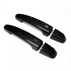 SAPart Automobile Door Handles Carbon Fiber Exterior Door Handle Cover