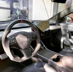 စိတ်ကြိုက် Carbon Fiber Steering Wheel