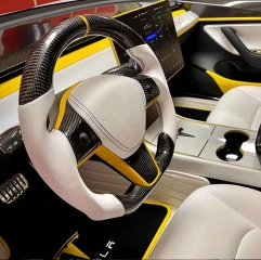 စိတ်ကြိုက် Carbon Fiber Steering Wheel