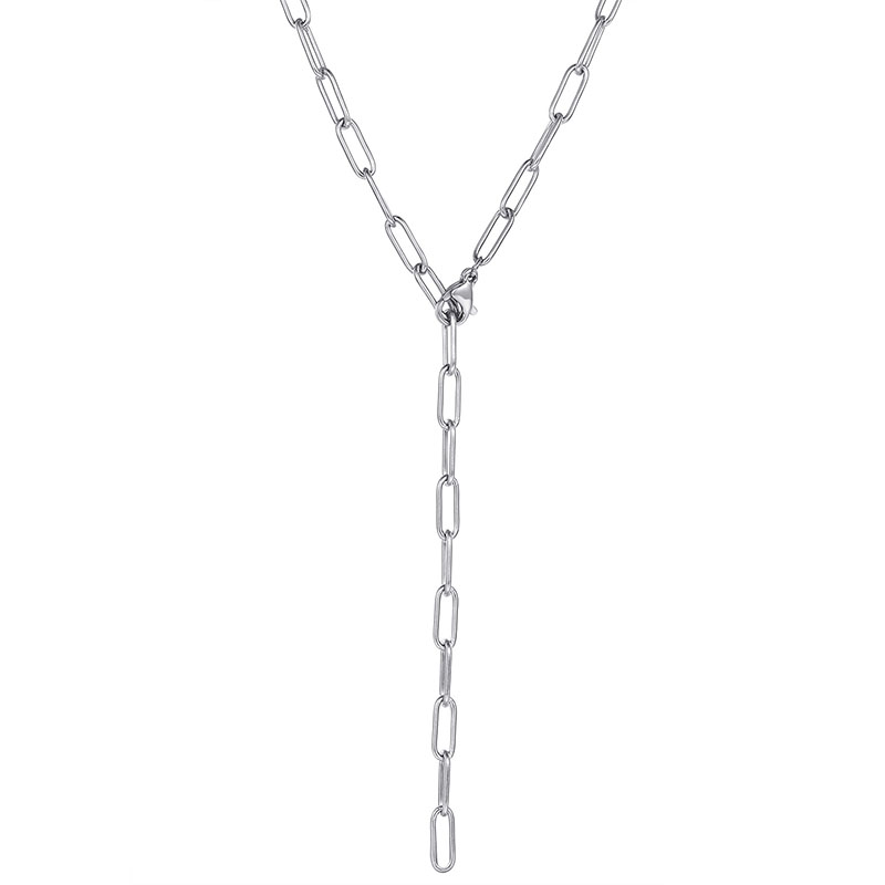 New Trendy Jewelry 2021 New Style For Women 316l Stainless Steel Chain Necklace