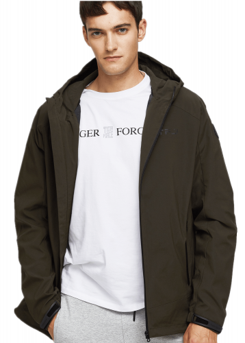 Men's Windbreaker Hooded Jacket