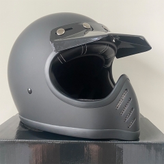 vintage full face helmet, fiber glass -SH-008