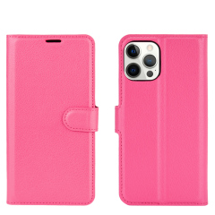 Lychee Grain Wallet Leather Phone Case for Huawei P10 Plus - Black