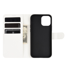 Lychee Grain Wallet Leather Phone Case for Huawei P10 Plus - Black