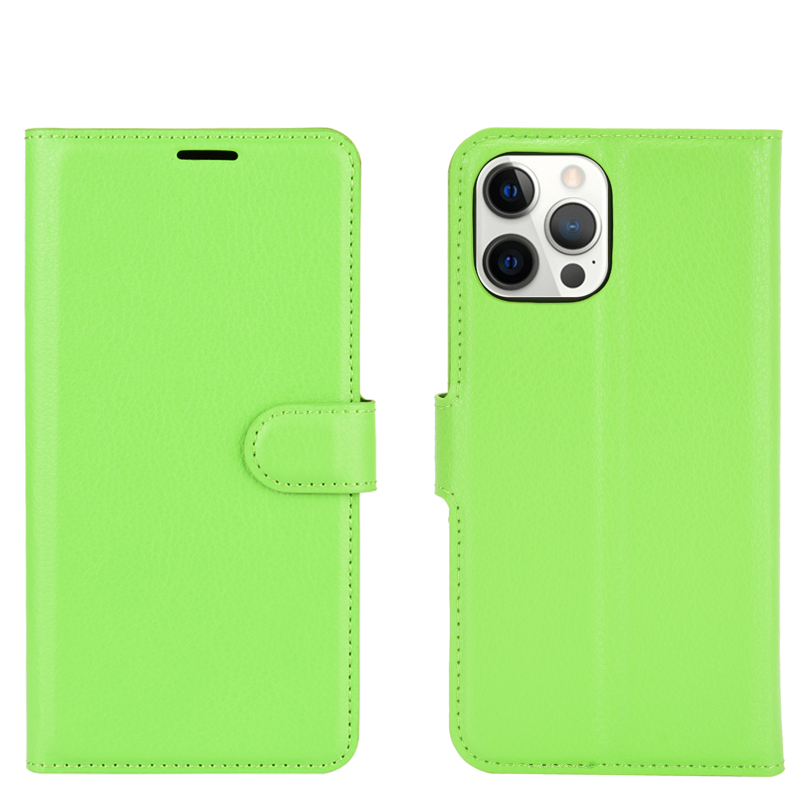 Lychee Grain Wallet Leather Phone Case for Huawei P10 Plus - Black