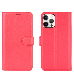 Lychee Grain Wallet Leather Phone Case for Huawei P10 Plus - Black