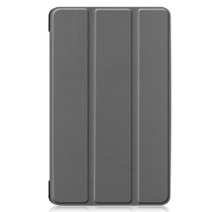 Tri-fold Stand PU Leather Flip Case for Samsung Galaxy Tab A7 Lite 8.7 inch 2021 SM-T220/T225- Black