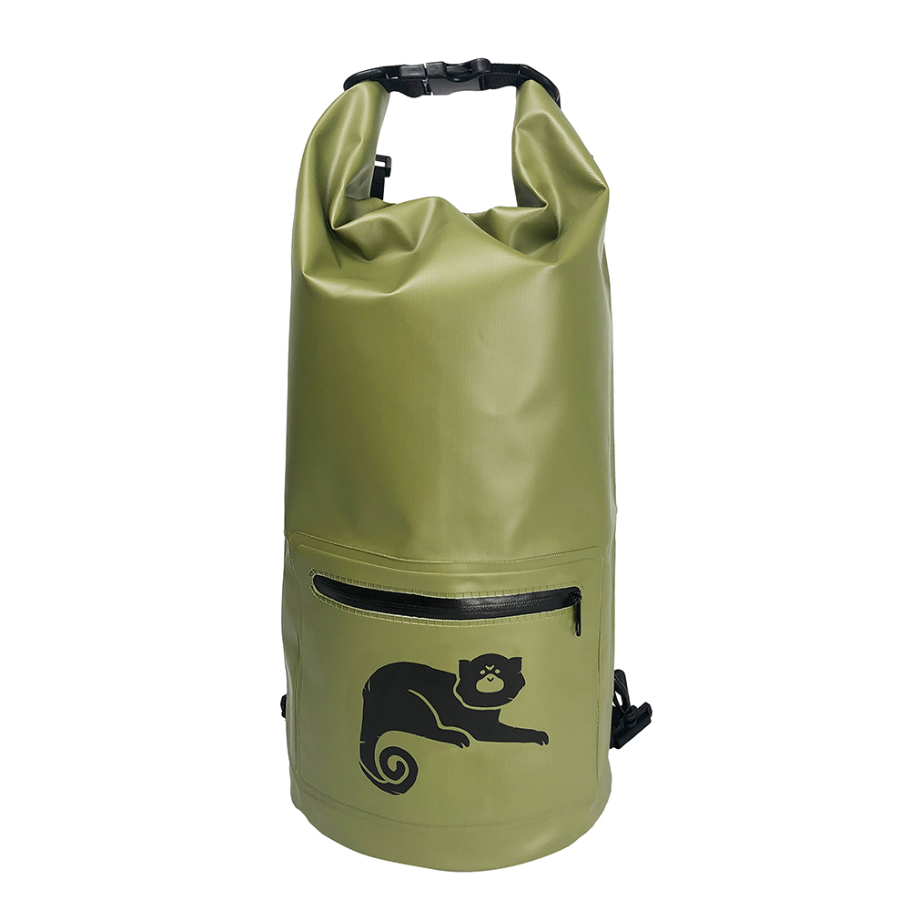 Solid Color Waterproof Dry Bag with Zipper