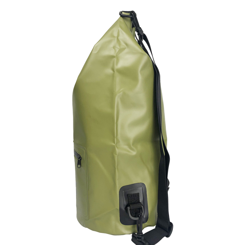 Solid Color Waterproof Dry Bag with Zipper