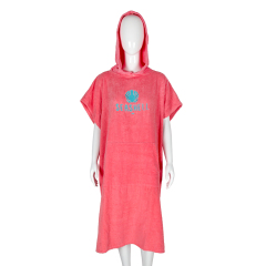 Cotton Surf Swim Poncho Towel---Loop inside and Outside