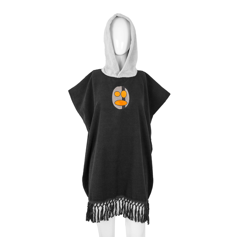 Serviette de poncho de bain en coton Surf