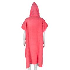 Cotton Surf Swim Poncho Towel---Loop inside and Outside