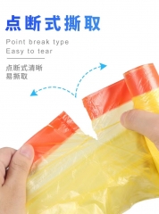 Bunched Mouth Trash Bags
