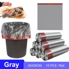Bunched Mouth Trash Bags
