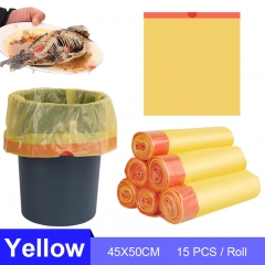 Bunched Mouth Trash Bags