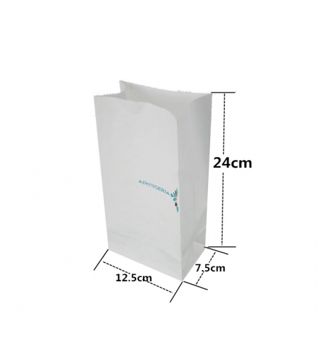 Disposable airsickness paper bags