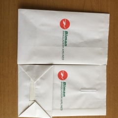 Disposable airsickness paper bags