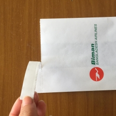 Disposable airsickness paper bags