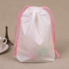 Biodegradable Plastic Drawstring bag