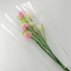 Transparent Plastic Flower Bag Bouquet Wrapping Bag
