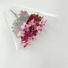 Transparent Plastic Flower Bag Bouquet Wrapping Bag