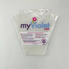 Transparent Plastic Flower Bag Bouquet Wrapping Bag