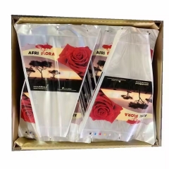 Transparent Plastic Flower Bag Bouquet Wrapping Bag