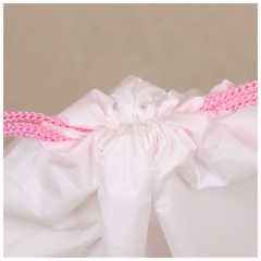 Biodegradable Plastic Drawstring bag