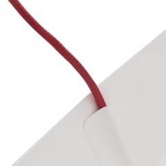 White Kraft shopping bag