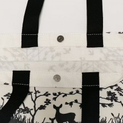 Canvas shopping bag