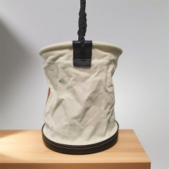 Tool canvas bucket bag