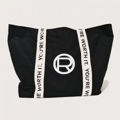 Cotton Canvas Tote Shopping Bag With Custom Printed logo