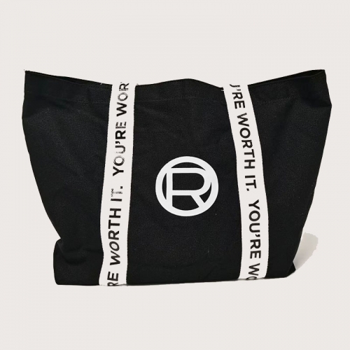 Cotton Canvas Tote Shopping Bag With Custom Printed logo