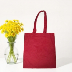 Cotton canvas shopping bag