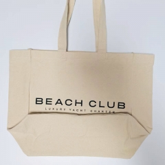 Cotton Canvas Bags Recyclable Shopping Cotton Tote Bags With Custom Logo