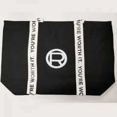 Cotton Canvas Tote Shopping Bag With Custom Printed logo